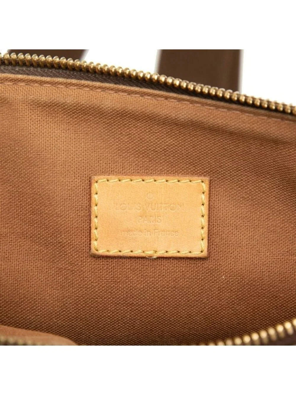 Louis Vuitton Monogram Pochette Bosphore Crossbody Shoulder Bag Brown Leather